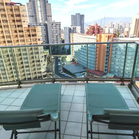 Apartment Skyline 5 With Private Balcony And Views Benidorm