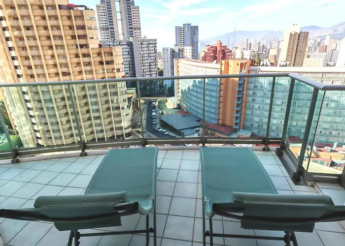 דירה Skyline 5 With Private Balcony And Views בנידורם